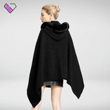 Black Fur Cape