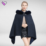 Blanket Poncho with Hood