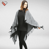 Grey Poncho