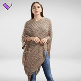 Khaki Cape Poncho