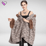 Leopard Print Poncho