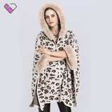 Leopard Wrap Cape