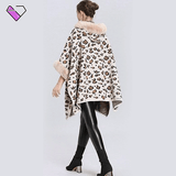 Leopard Wrap Coat