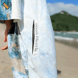Ocean & Earth Poncho for Beach
