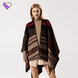 Old School Alpaca Poncho