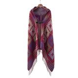 Women Purple Cape