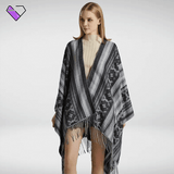 Striped Poncho