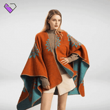 Sweet Orange Poncho