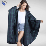 Tartan Rain Cape