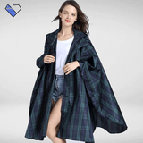 Tartan Rain Poncho