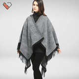 Taupe Poncho