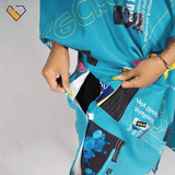 Trendy Blue Poncho