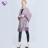Women Purple Cape