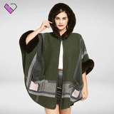Women's Green Cape