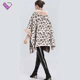 Leopard Wrap Coat