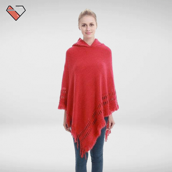 Poncho sweater with deals hood